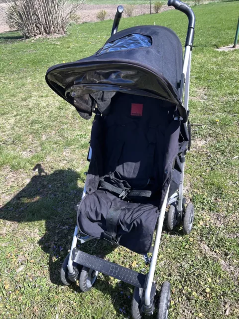 Maclaren Stroller Techno Classic With Rain Cover, Liner, Organizer - Excellent!