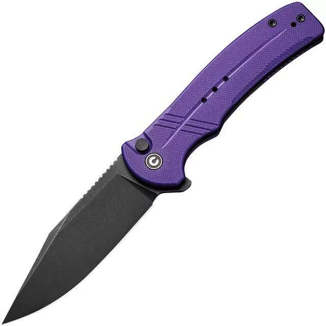 Civivi C20038D2 Cogent Button Lock Purple Folding Pocket Knife