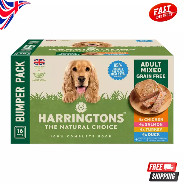 Harringtons Wet Mixed Bumper Pack 16x400g