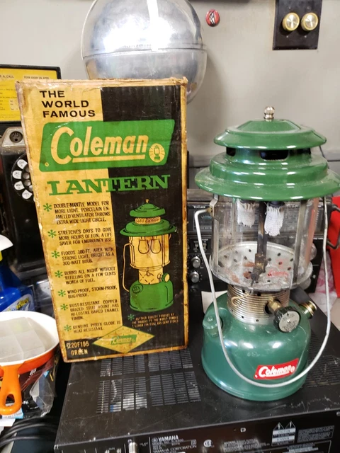 Four De Camp Coleman 5010 Vintage - Métal Argenté - Portable - Fabriqué USA
