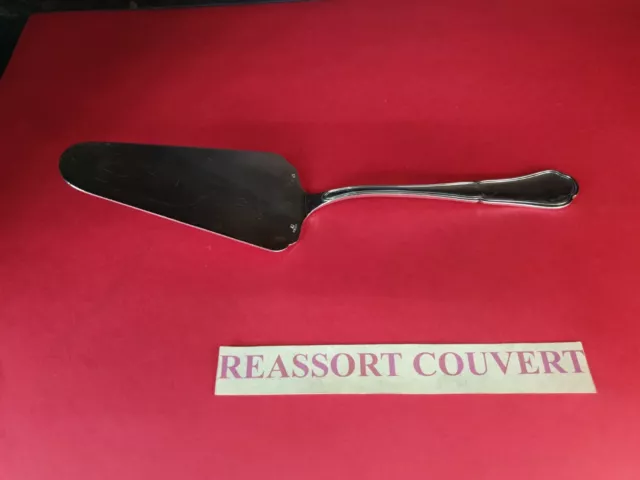 Pelle Tarte Gâteau Saint Médard Contours 26 Cm Correct État Métal Argenté