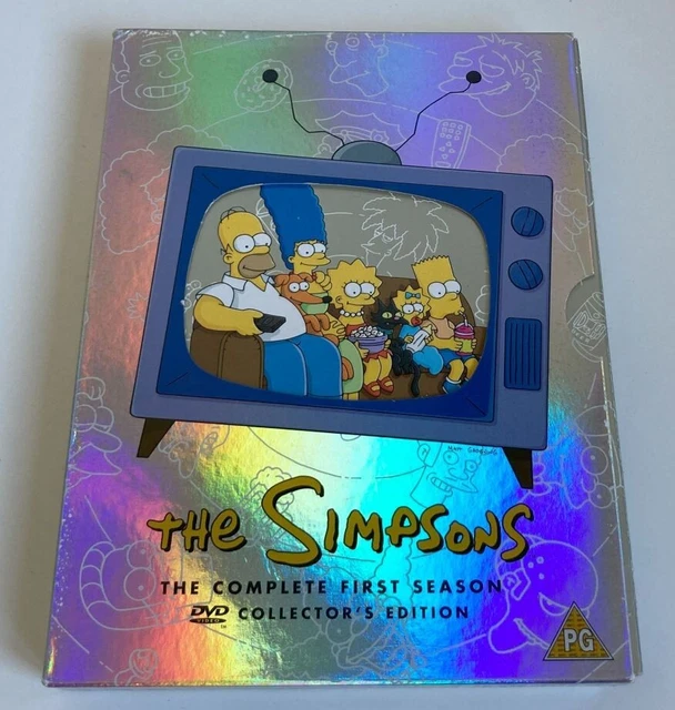 THE SIMPSONS COMPLETE First Season (Season 1) DVD Box Set - Good