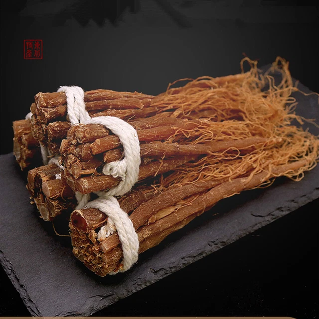 RED KOREAN PANAX Ginseng Roots Root Pieces Chinese Herbal Tea Herbs