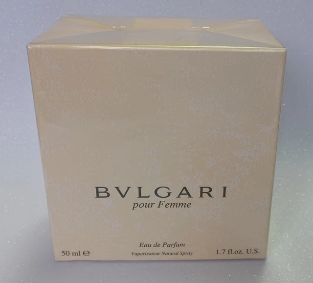 BVLGARI BULGARI DONNA EDP 50ml NAT.SPRAY VINTAGE EDIZIONE NUOVO/FOGLIA