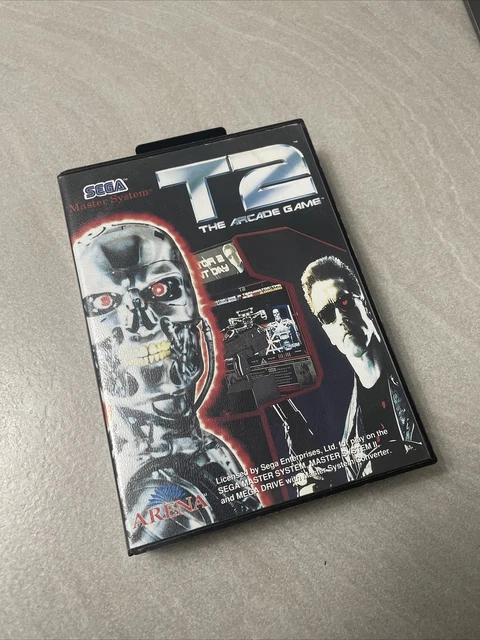 T2 The Arcade Game Sur SEGA Master System – Jeu D’action Et Aventure (bon état)