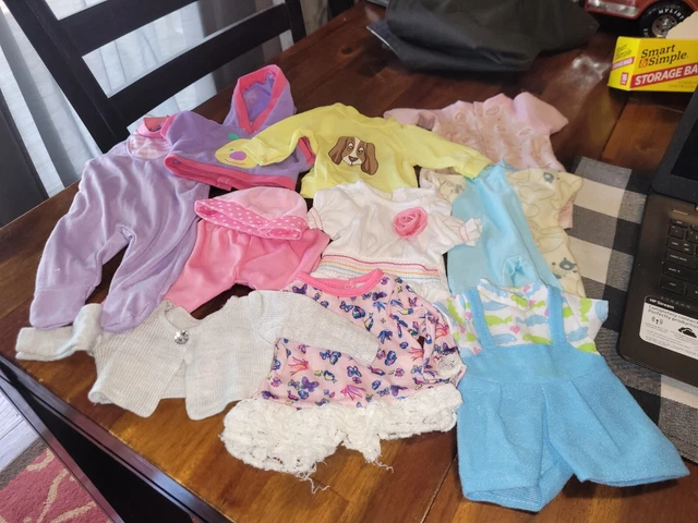 10 pieces My Life, Our Generation Doll Clothes.