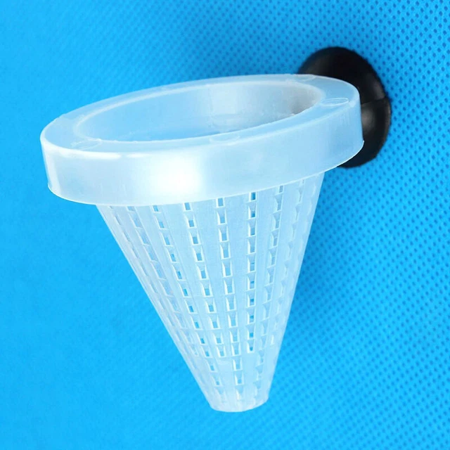 10Pcs Aquarium Red Worm Feeder Cone Feeding Live Brine Fish 2023 Shrimp P0O5
