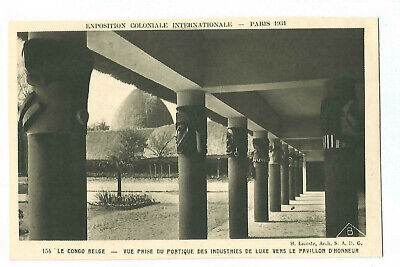 Paris  Exposition Coloniale 1931  Pavillon Du Congo Belge