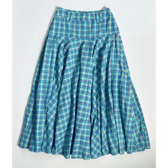 Vintage Dolce & Gabbana Gingham Y2K 00s Maxi Skirt