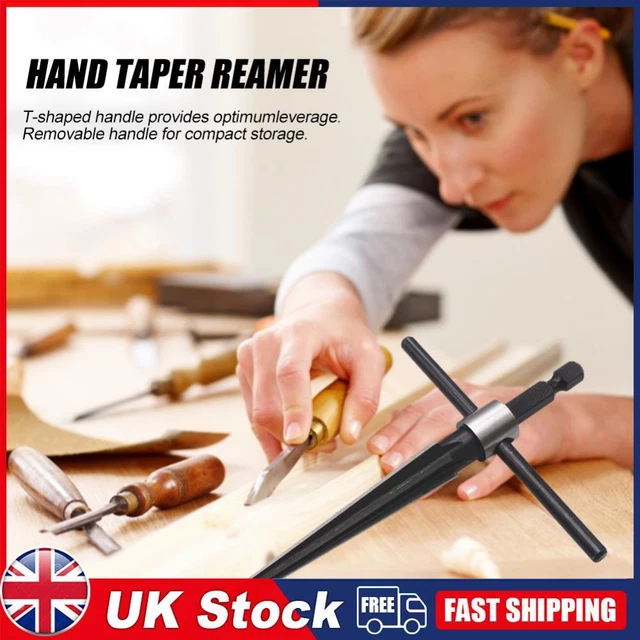 3-13mm Chamfering Reamer 1/4 Inch Shank Chamfering Tapered Reamer Drilling Tools