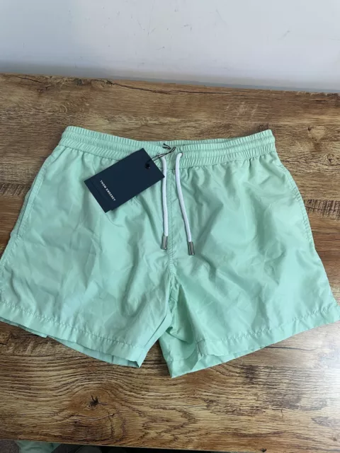 Thom Sweeney Swim Shorts Drawstring Size Large Mint BNWT RRP £240