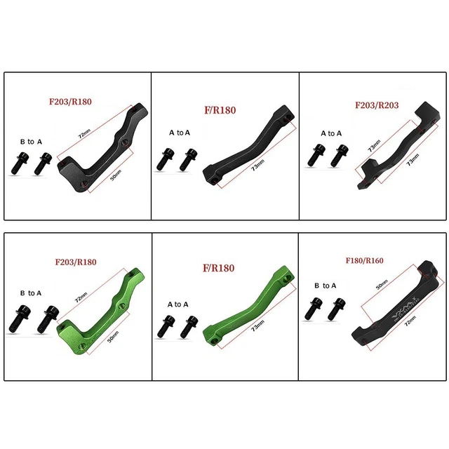 Kit Freni Idraulici A Disco Per MTB - 4 Pistoni, Con Rotori Da 160 Mm, Per Mountain Bike