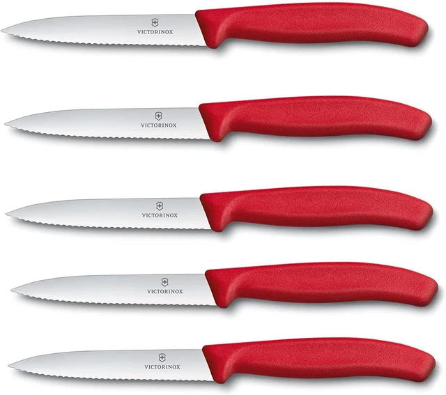 Victorinox Gemüsemesser Tomatenmesser Swiss Classic 10 cm mit Wellenschliff
