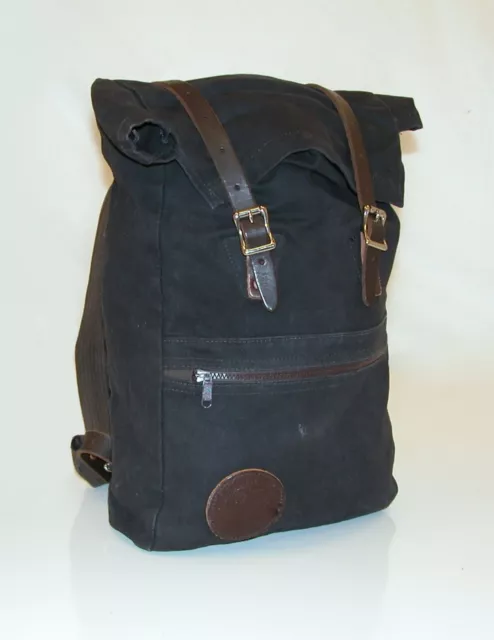 VTG Duluth Pack 18" / 22" Standard Roll-Top Scout Pack B-512-BLK Black