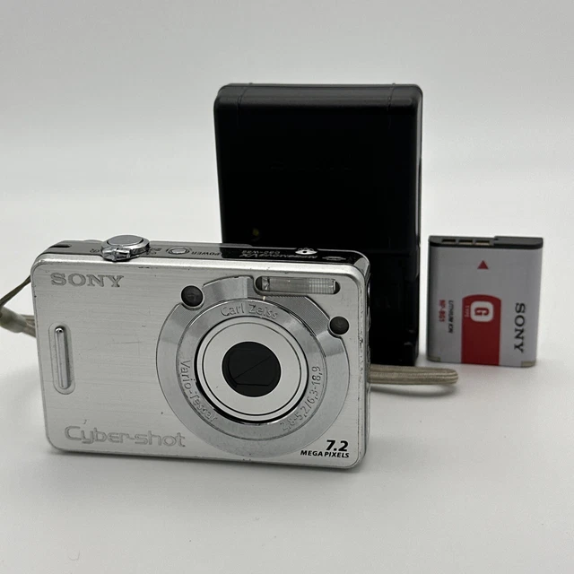 SONY CYBERSHOT DSCW55 Carl Zeiss Lens Digital Camera OEM Charger