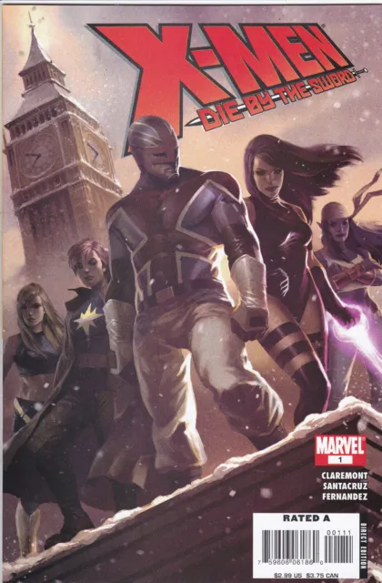 X-Men: Die by the Sword #1 of 5,(2007-2008) Marvel Comics,Chris Claremont