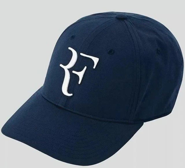 ROGER FEDERER RF Logo Official Uniqlo Tennis Cap Navy
