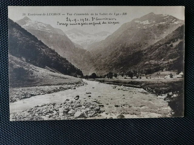CPA 31 Surroundings of LUCHON - Overview of the Lys Valley