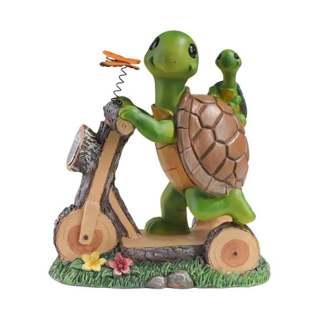 Turtle Shape Outdoor Solar Lamp Animal Ornament for home Decorative
