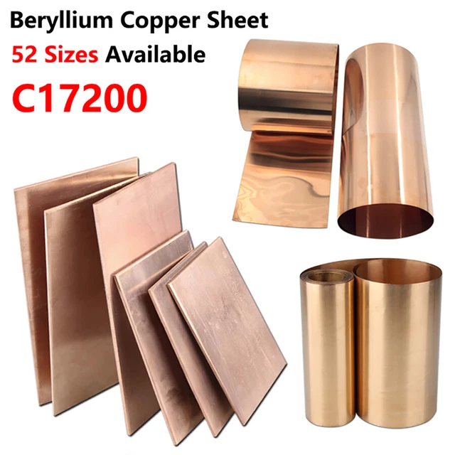thumbnail image 2 of USAMILY Pure Copper Sheet Roll - 0.1mm X 200mm X 1000mm Metal Foil 2 of 12