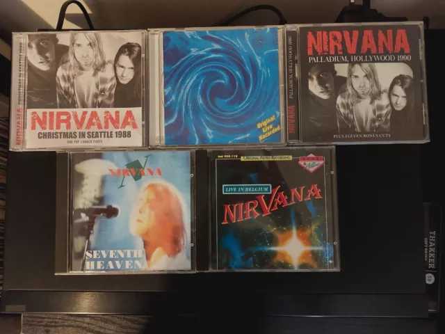 Nirvana 5 Cd Bundle Rare