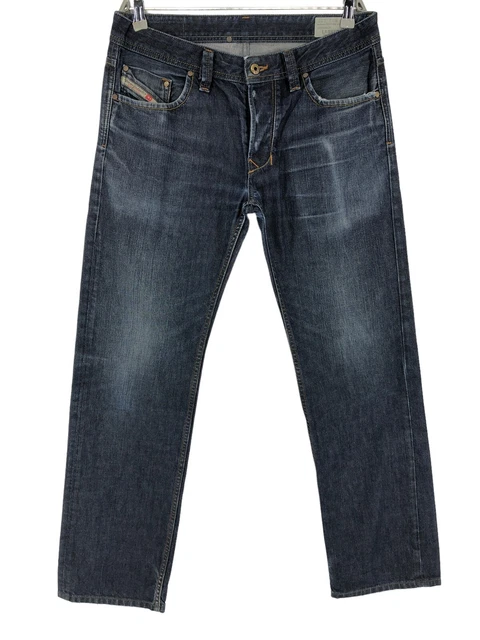 Diesel Uomo Larkee 008Z8 Regolare Dritto Jeans Taglia W33 L32 - GK2