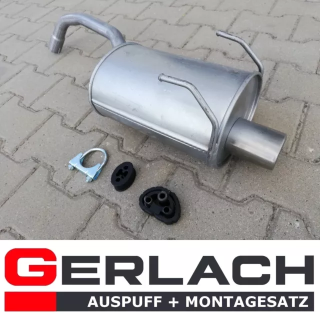 Auspuff für Fiat 500 / Fiat Panda / Ford KA 1.2 Endschalldämpfer 5318