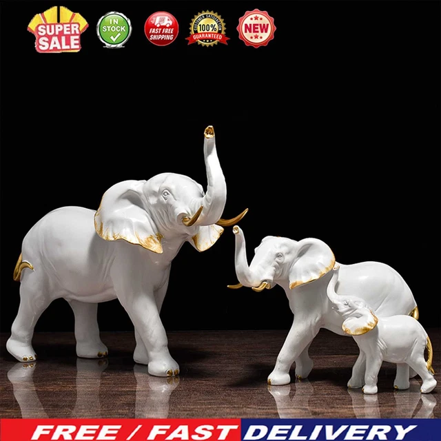 Resin Animal Statue Art Desktop Ornaments Handicrafts Home Decor for Living Room