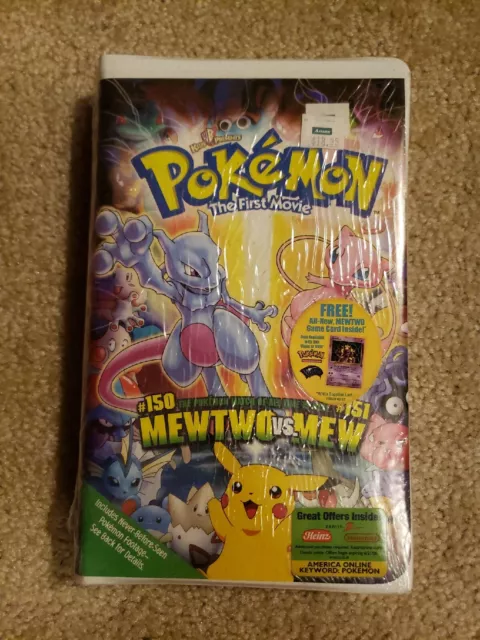 Pokemon: Mewtwo Returns RARE (VHS, 2001, Clamshell Packaging) 85392214235