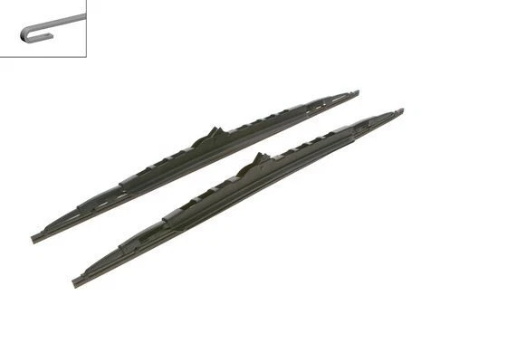Tergicristallo Twin Bosch 3397005046 per Mercedes-Benz Classe S