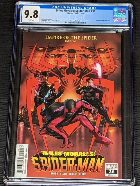 Miles Morales Spider-Man #38 (2022 Marvel) 1st Print CGC 9.8
