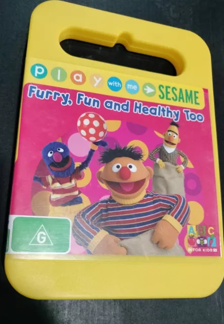PLAY WITH ME Sesame - Furry, Fun and Healthy Too! (DVD, 2006