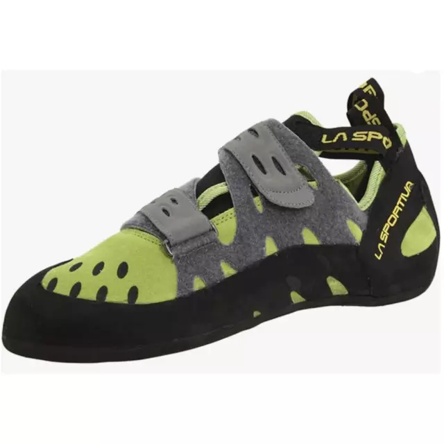 LA SPORTIVA Tarantula FriXion RS Rock Climbing Shoes Kiwi Gray Men's US Sz 8.5