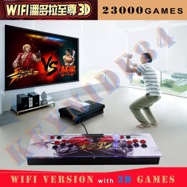 23000 Games 3D WiFi Retro Game Arcade Pandora's Box Console Double Stick HD