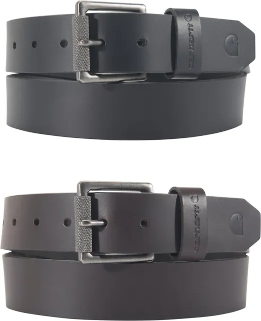 CARHARTT MEN'S ROLLER Buckle Leather Belt - 38 - A000556200111 - New W ...
