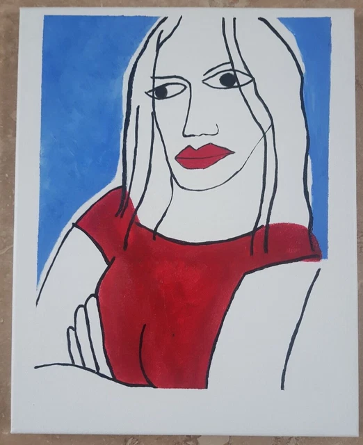 Tableau peinture acrylique Tout sur ma mère Pedro Almodovar  Cruz Marisa Paredes