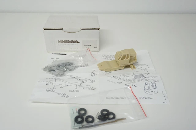 Autocar Citroën T55 Currus – Kit Résine Monté MINITRUCKS, échelle 1/50, état Correct