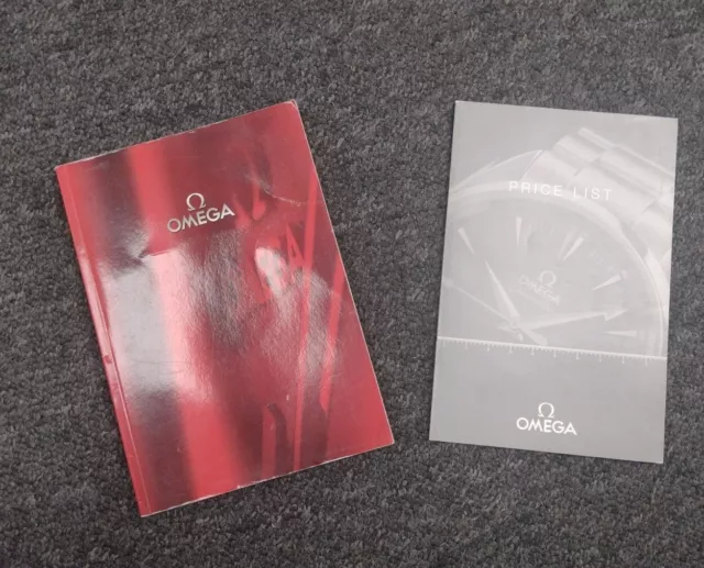 Omega Watch Catalogue 2003 Edition And Price List.