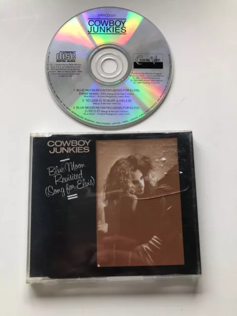 COWBOY JUNKIES Blue Moon Revisited (Song For Elvis) UK CD SINGLE 1989 *Rare*