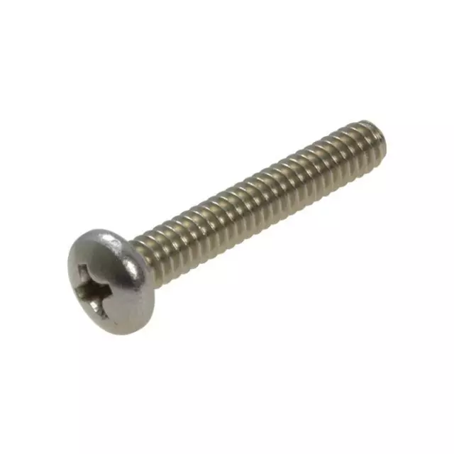 G304 Stainless 2-56 UNC Imperial Coarse Pan Phillip Machine Screw BSW