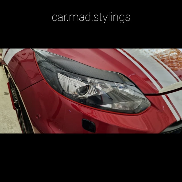 Cejas O Párpados Para Faros Vauxhall Astra H / Opel Astra Mk5 (2004-2009) | ABS - Color Negro