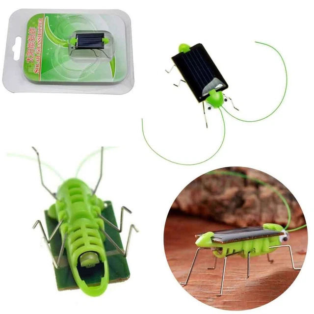 DIY Solar Power Grasshopper Grasshopper Cockroach Educational Energy Toy