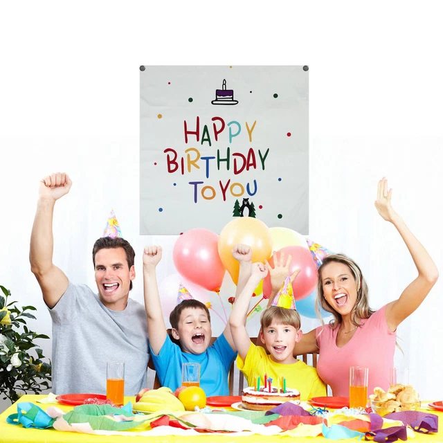 2 Striscioni Personalizzati Per Festa Di Compleanno 1° Anno Neonata - Decorazioni Su Misura Con Nome E Messaggio - 2