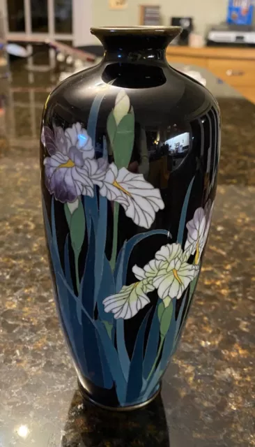 antique japanese cloisonne vase