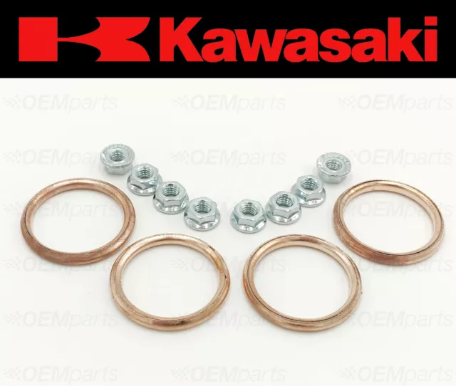 Exhaust Manifold Gasket Repair Set Kawasaki KZ650B/C/D/E/F 1977-1980 (Complete)