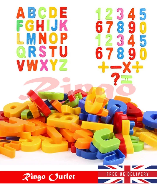 LARGE LETTERS Alphabet & Numbers Fridge Toys Kids