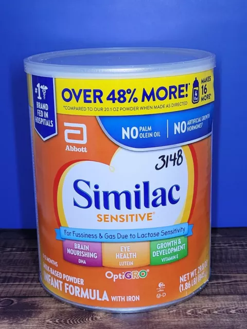 Similac Sensitive Infant Formula-29.8 oz Powder EXP 03/2025