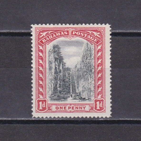 BAHAMAS 1901, SG #58, Wmk Crown CC, MH