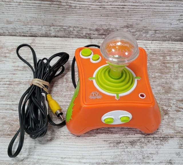 NICKELODEON NICK JAKKS Pacific 2005 Nicktoons TV Plug 'N Play 5 Games