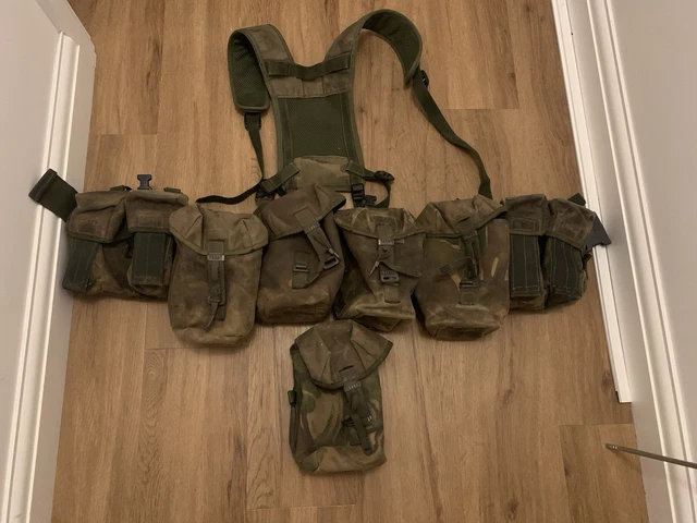 MOD Lightweight Cadet Webbing British Army Airborne ATC ACF Camo Camouflage - Foto 2